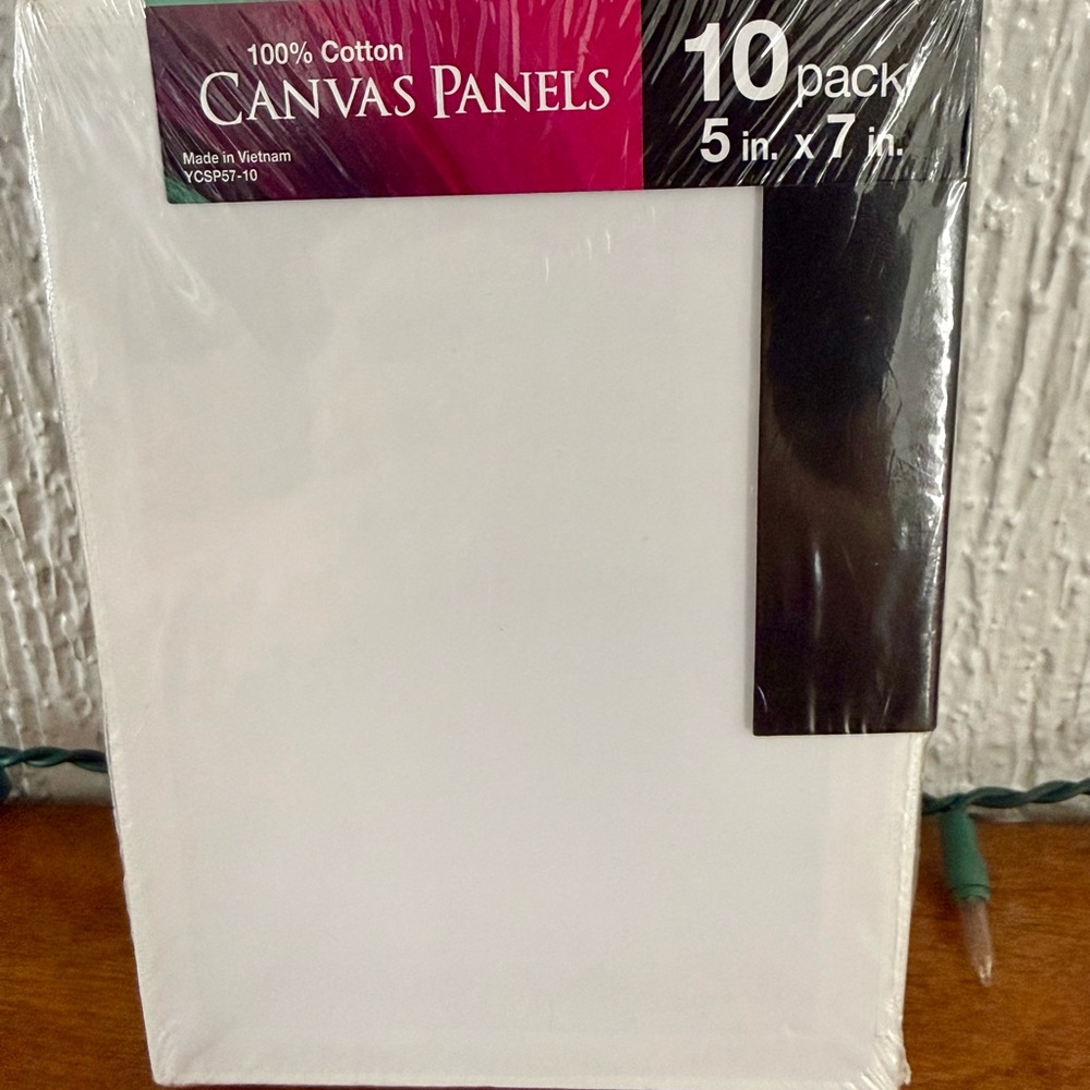 White Canvas Panels 10 Pack - Picture 9 of 9
